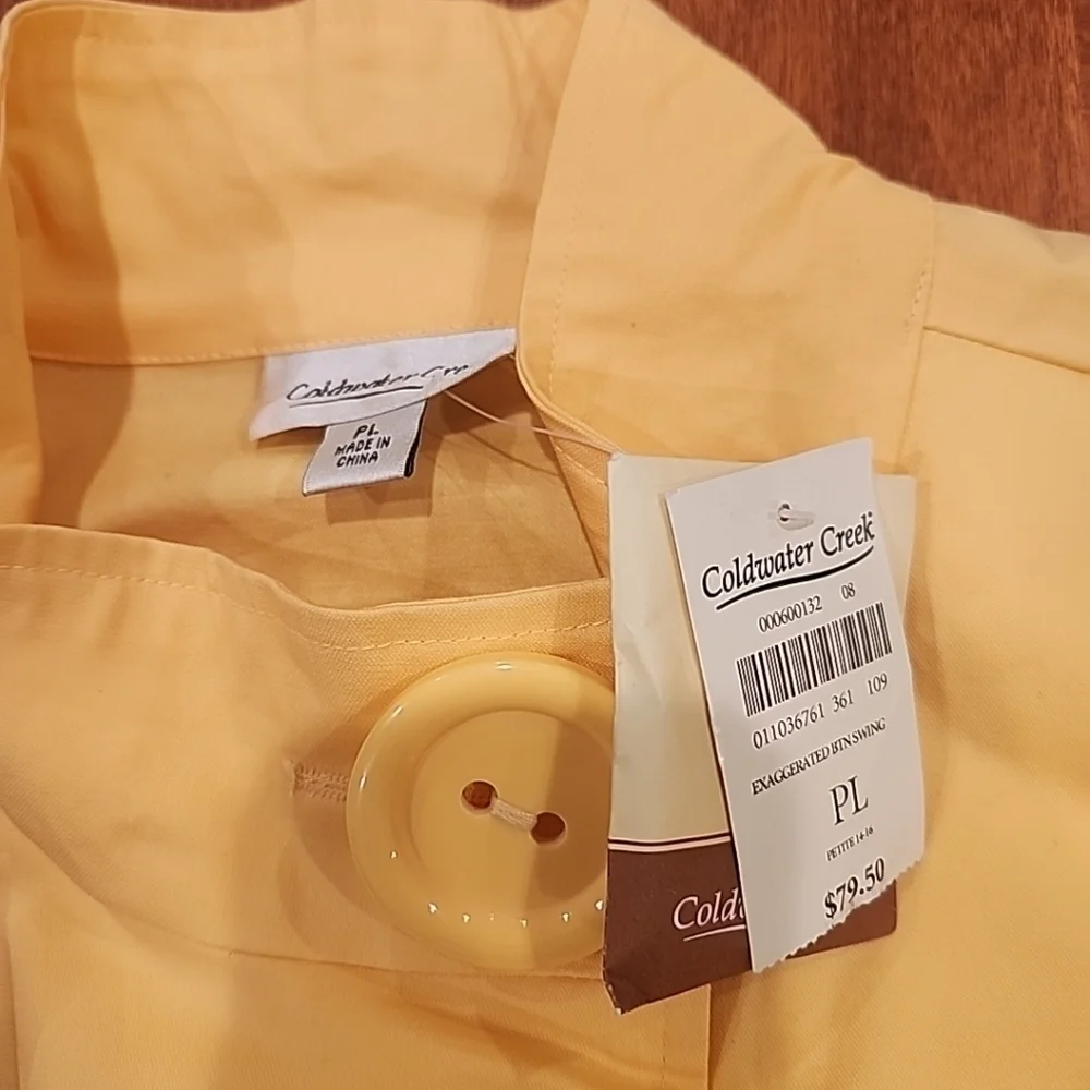 Coldwater Creek Big Button Jacket - Picture 6 of 10